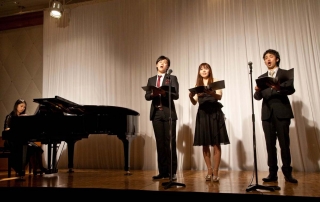 Performance by young Japanese opera singers